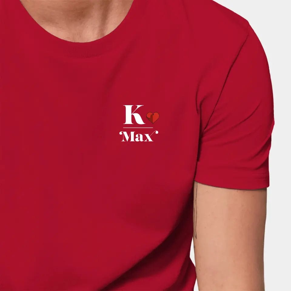 Personalisiertes T-Shirt "Watten - Kritische" - Customizer Stanley/Stella Creator / red / XXS von TeeInBlue