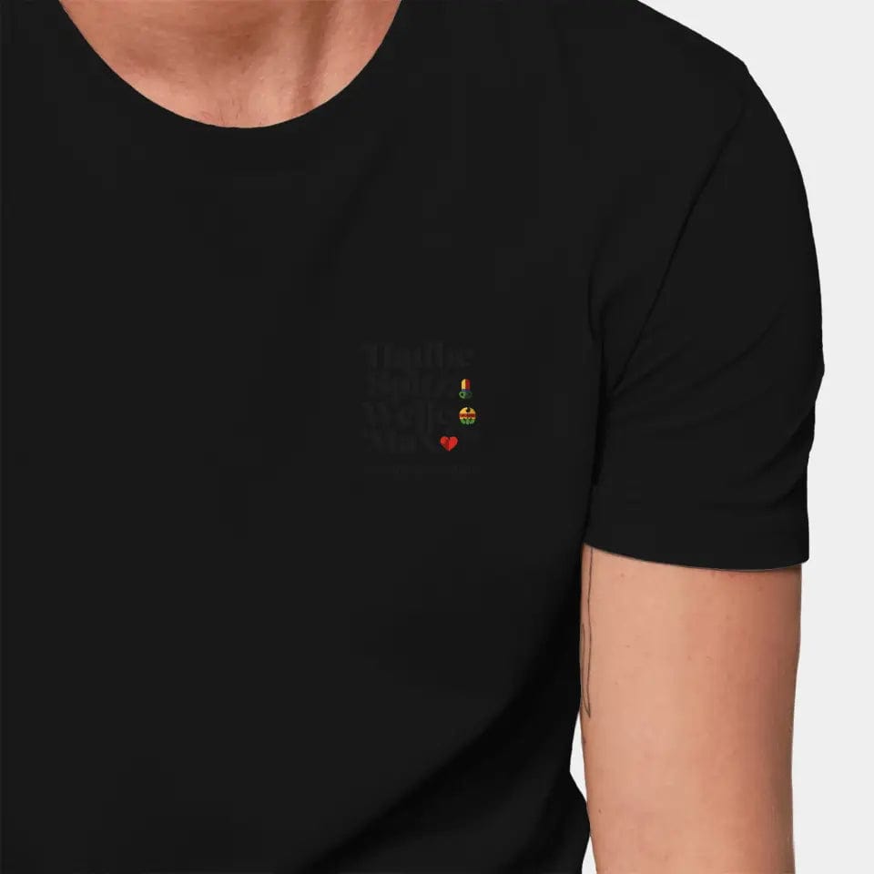 Personalisiertes T-Shirt "Watten" - Customizer Stanley/Stella Creator / schwarz / XXS von TeeInBlue