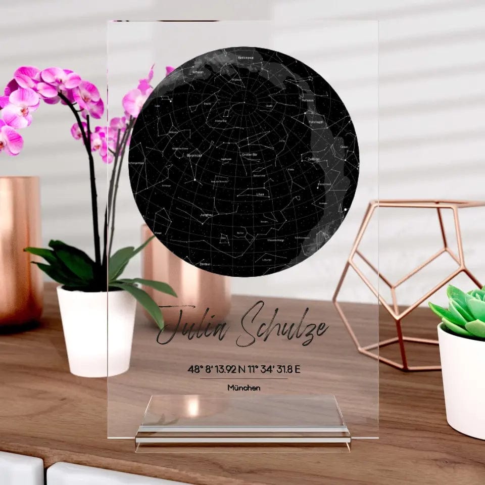 Sternenhimmel-Aufsteller aus Glas - Customizer von TeeInBlue
