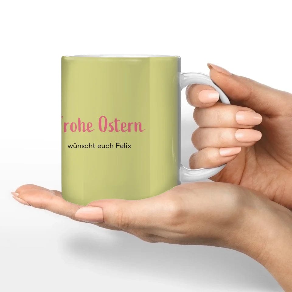 Fototasse "Osterkorb" - Tasse von TeeInBlue