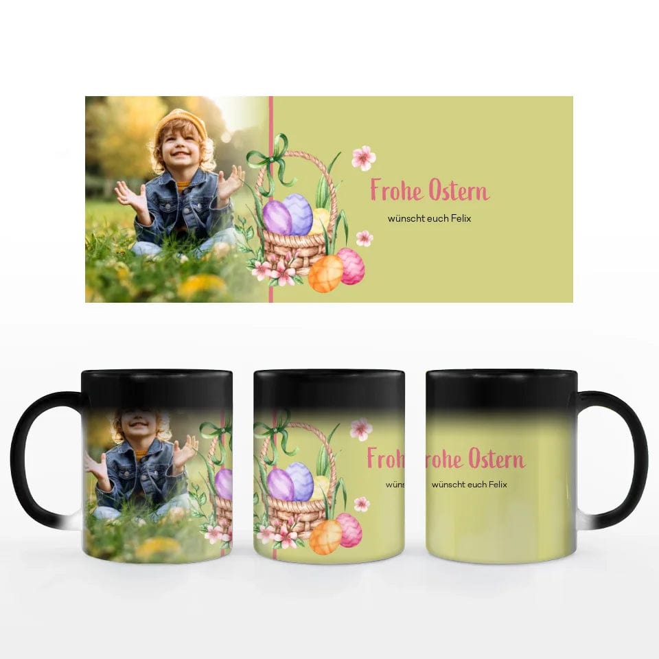 Fototasse "Osterkorb" - Tasse von TeeInBlue