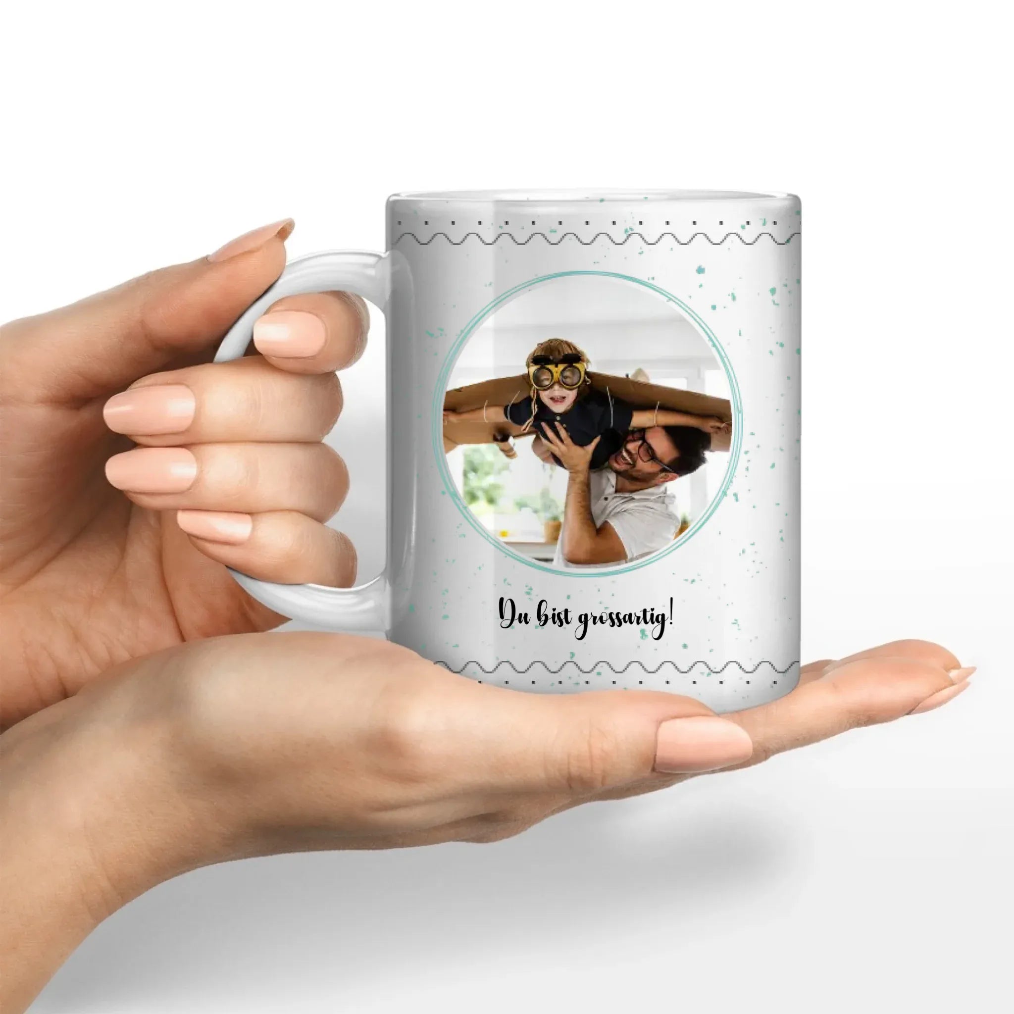 Motivtasse Vatertag "Glück" - Tasse von Schmidt Digitaldruck GmbH