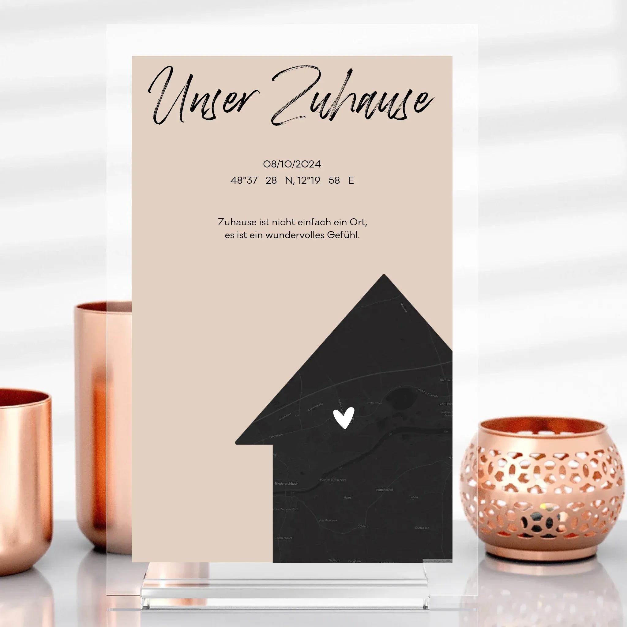 Home - Aufsteller Acrylglas-Aufsteller / Ohne / 13 x 20 cm von Schmidt Digitaldruck GmbH