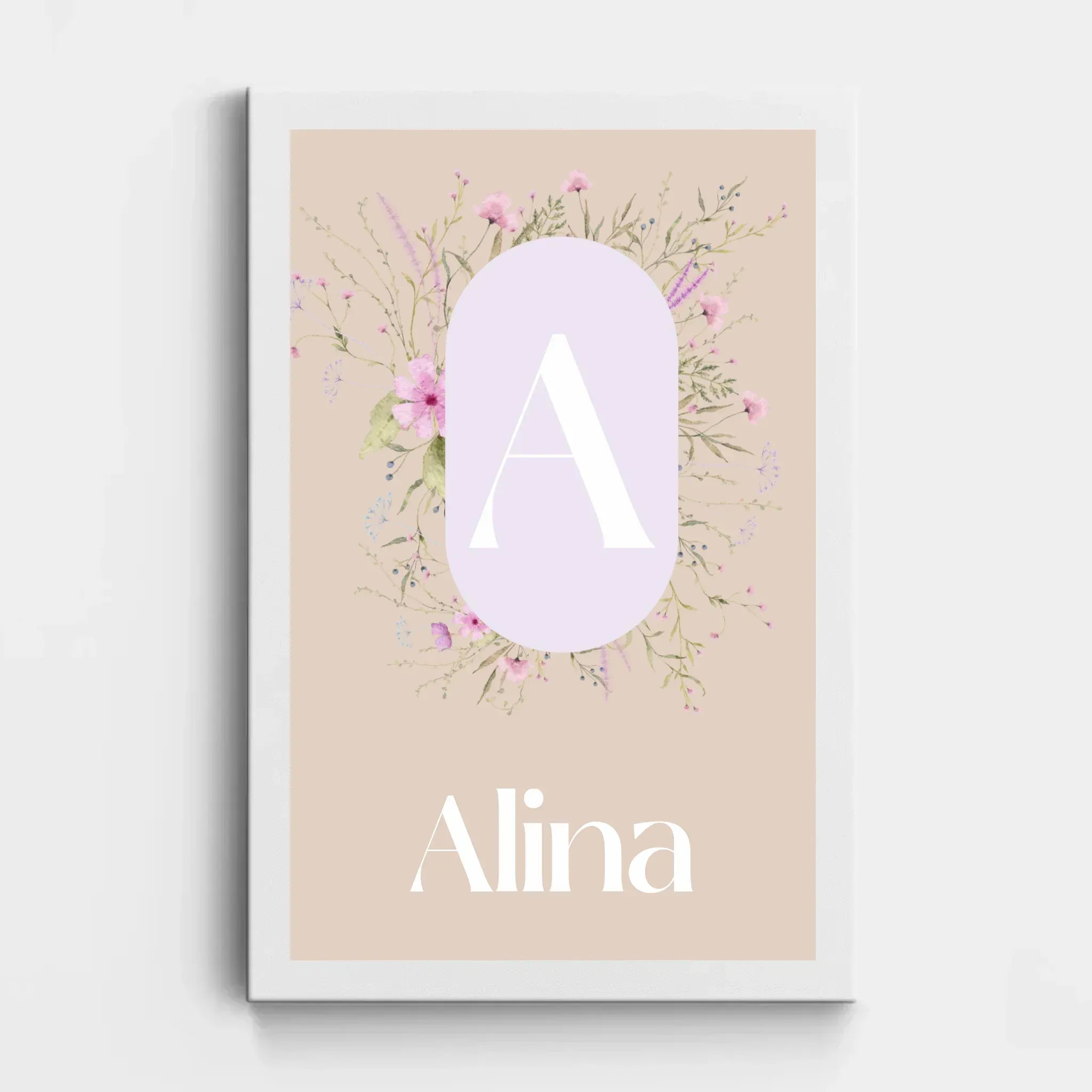 Letter Style - Aufsteller Leinwand Standard / Ohne / 20 x 30 cm von Schmidt Digitaldruck GmbH