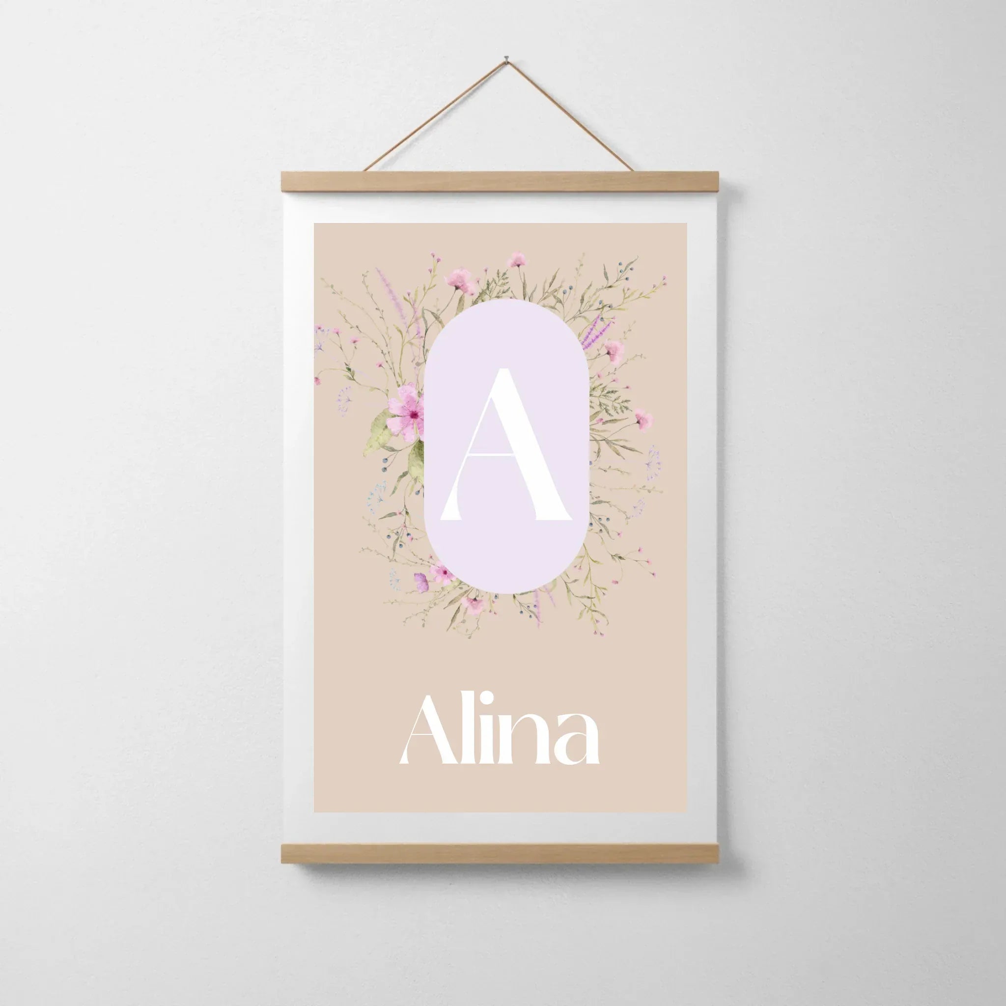 Letter Style - Aufsteller Poster auf Canvas / Ohne / 20 x 30 cm von Schmidt Digitaldruck GmbH