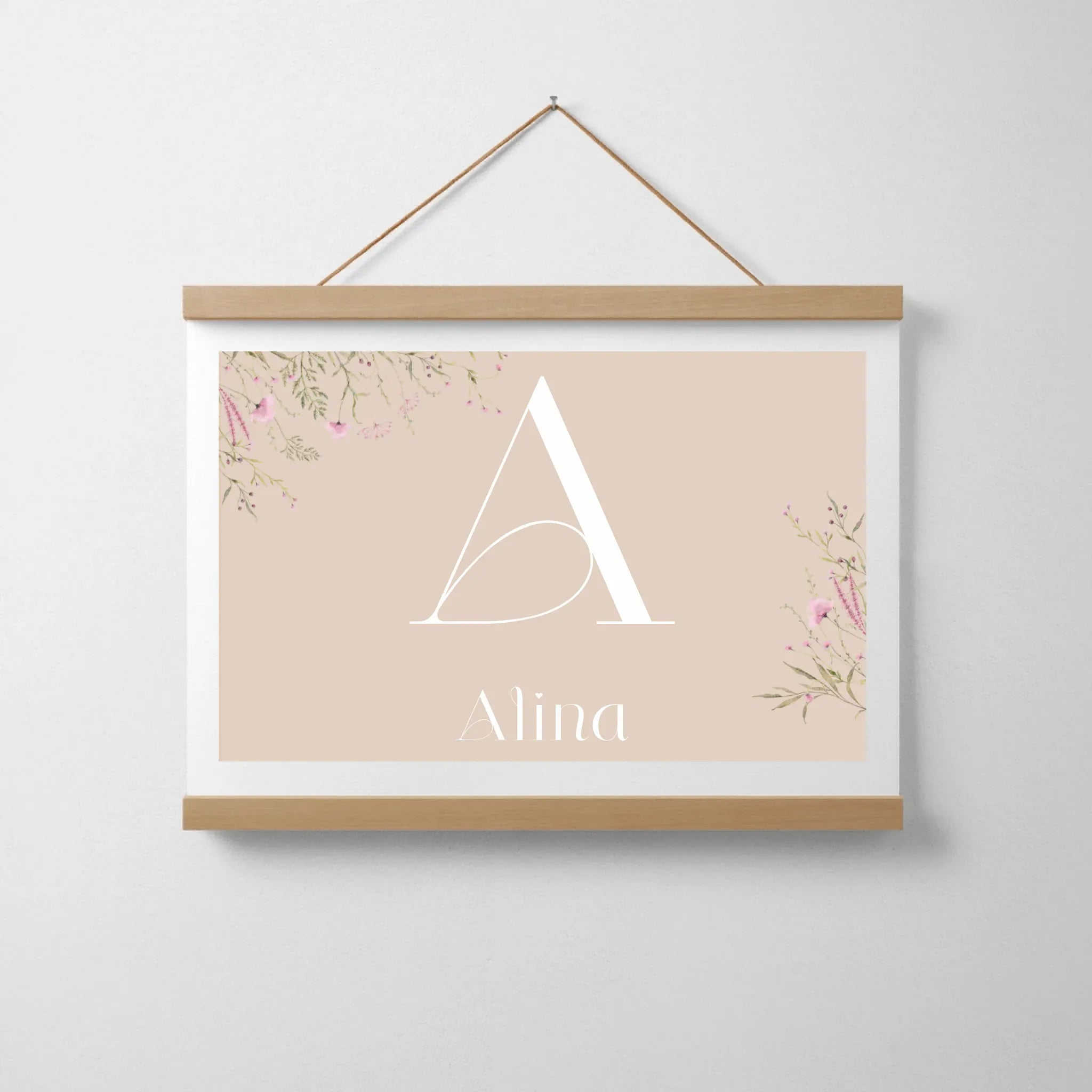 Letter Style - Aufsteller Poster auf Fotopapier / Ohne / 30 x 20 cm von Schmidt Digitaldruck GmbH