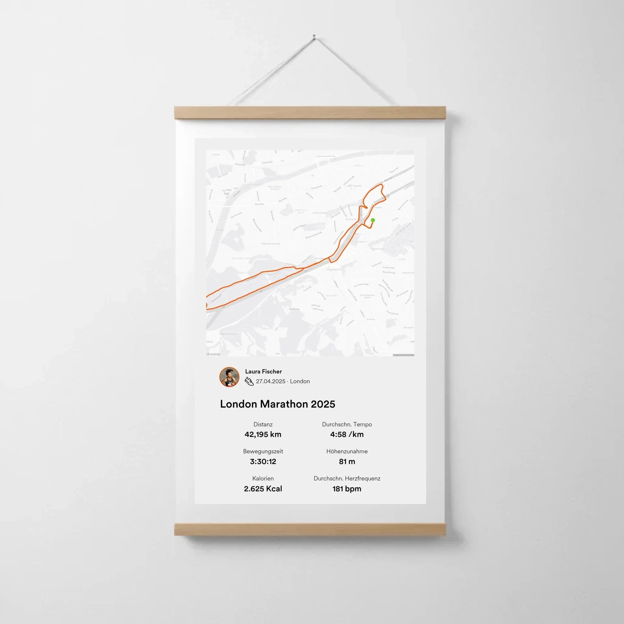 GPX Sportmoment - Aufsteller Poster auf Hahnemühle / Ohne / 20 x 30 cm von Schmidt Digitaldruck GmbH