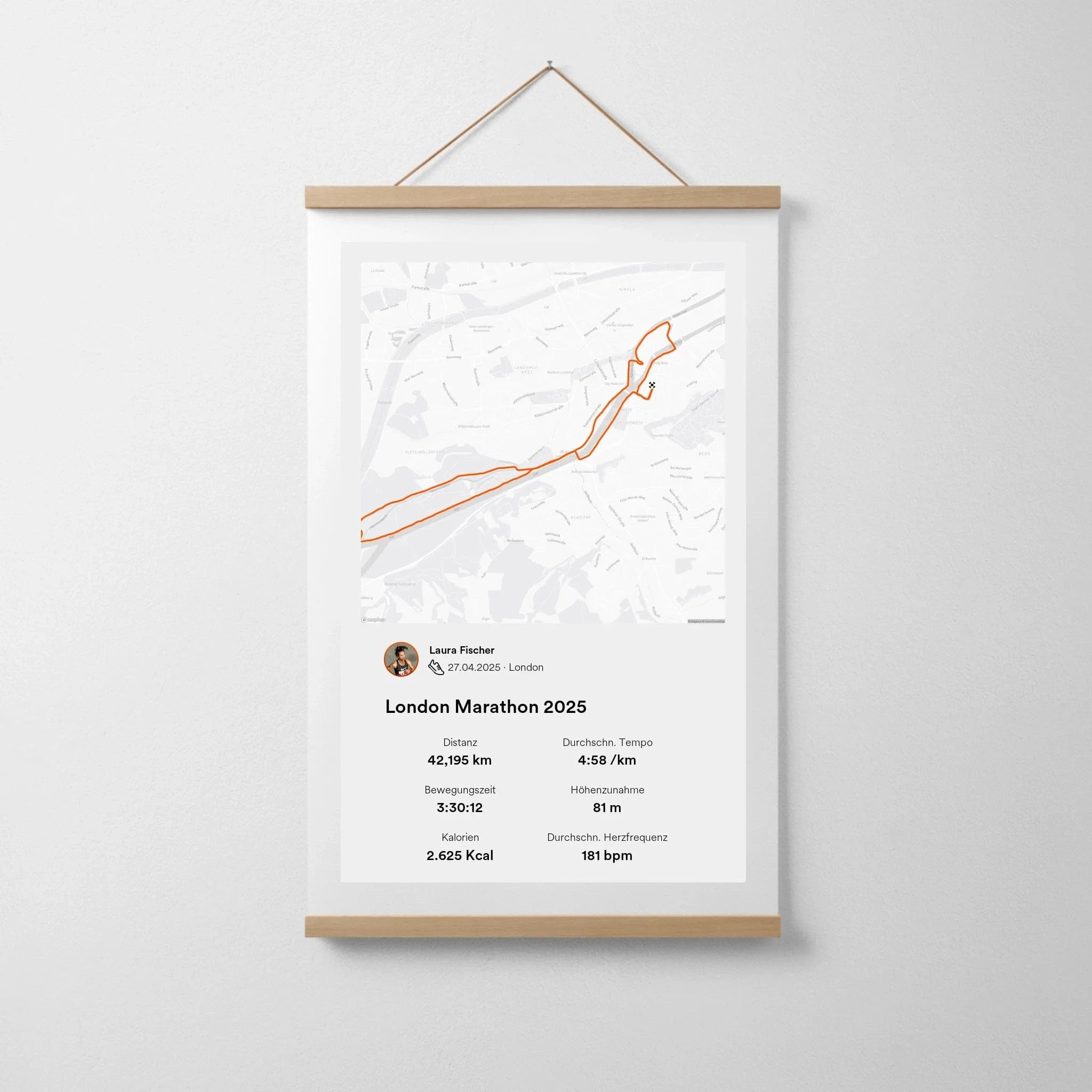 GPX Sportmoment - Aufsteller Poster auf Hahnemühle / Ohne / 20 x 30 cm von Schmidt Digitaldruck GmbH