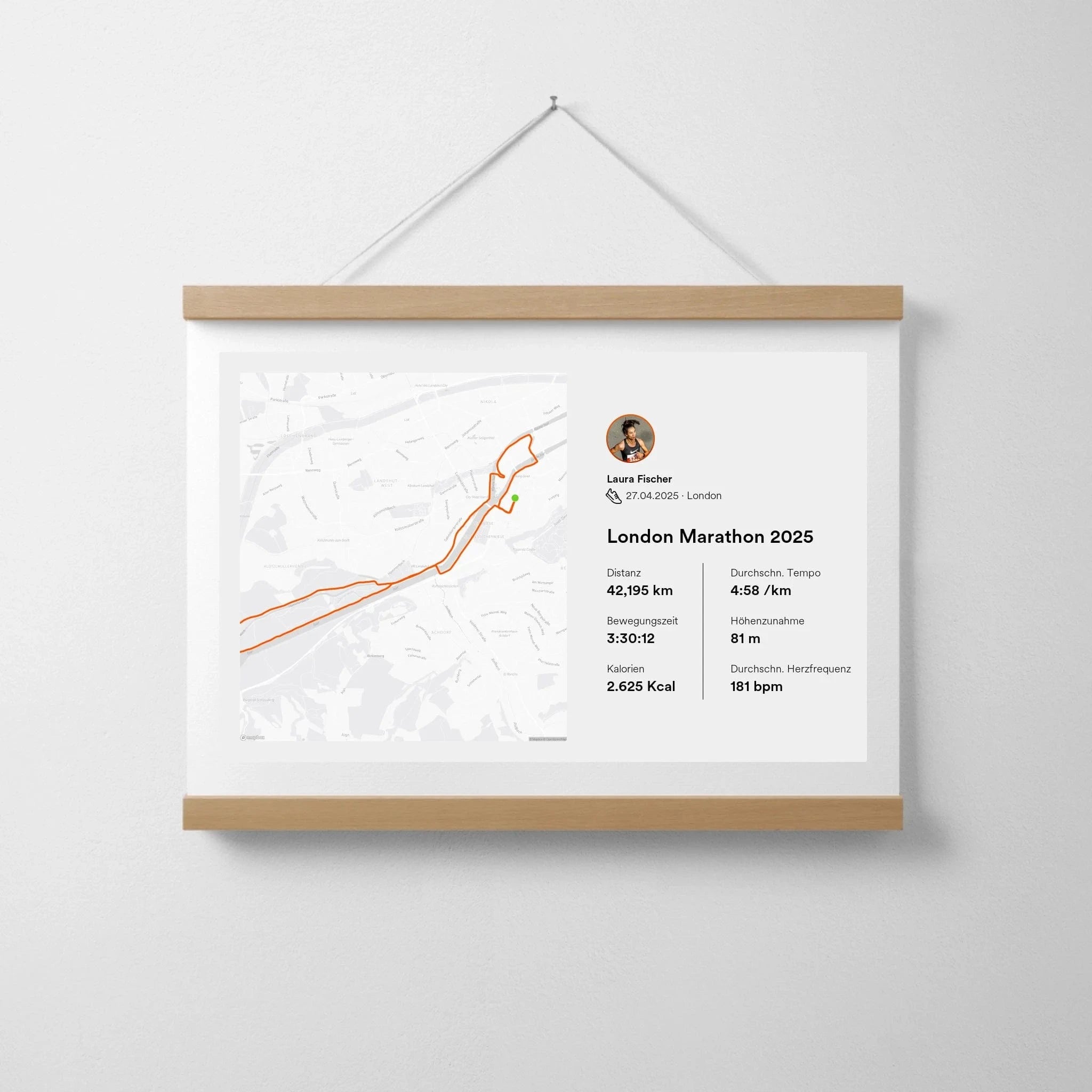 GPX Sportmoment - Aufsteller Poster auf Hahnemühle / Ohne / 30 x 20 cm von Schmidt Digitaldruck GmbH