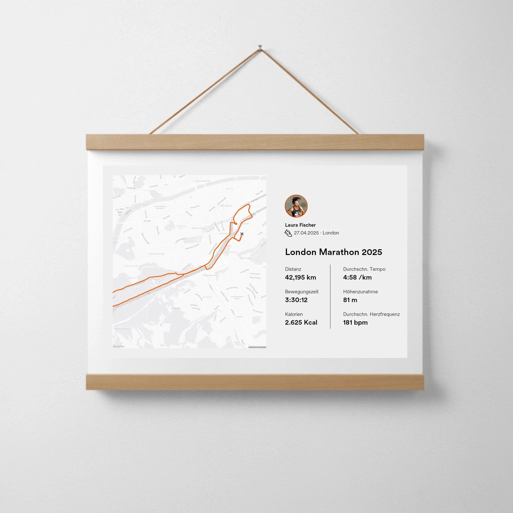 GPX Sportmoment - Aufsteller Poster auf Hahnemühle / Ohne / 30 x 20 cm von Schmidt Digitaldruck GmbH