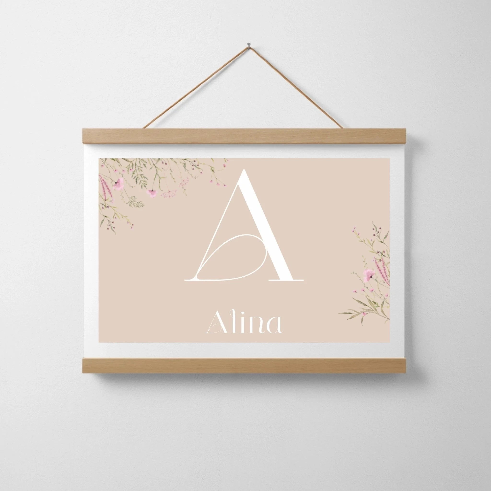 Letter Style - Aufsteller Poster auf Hahnemühle / Ohne / 30 x 20 cm von Schmidt Digitaldruck GmbH