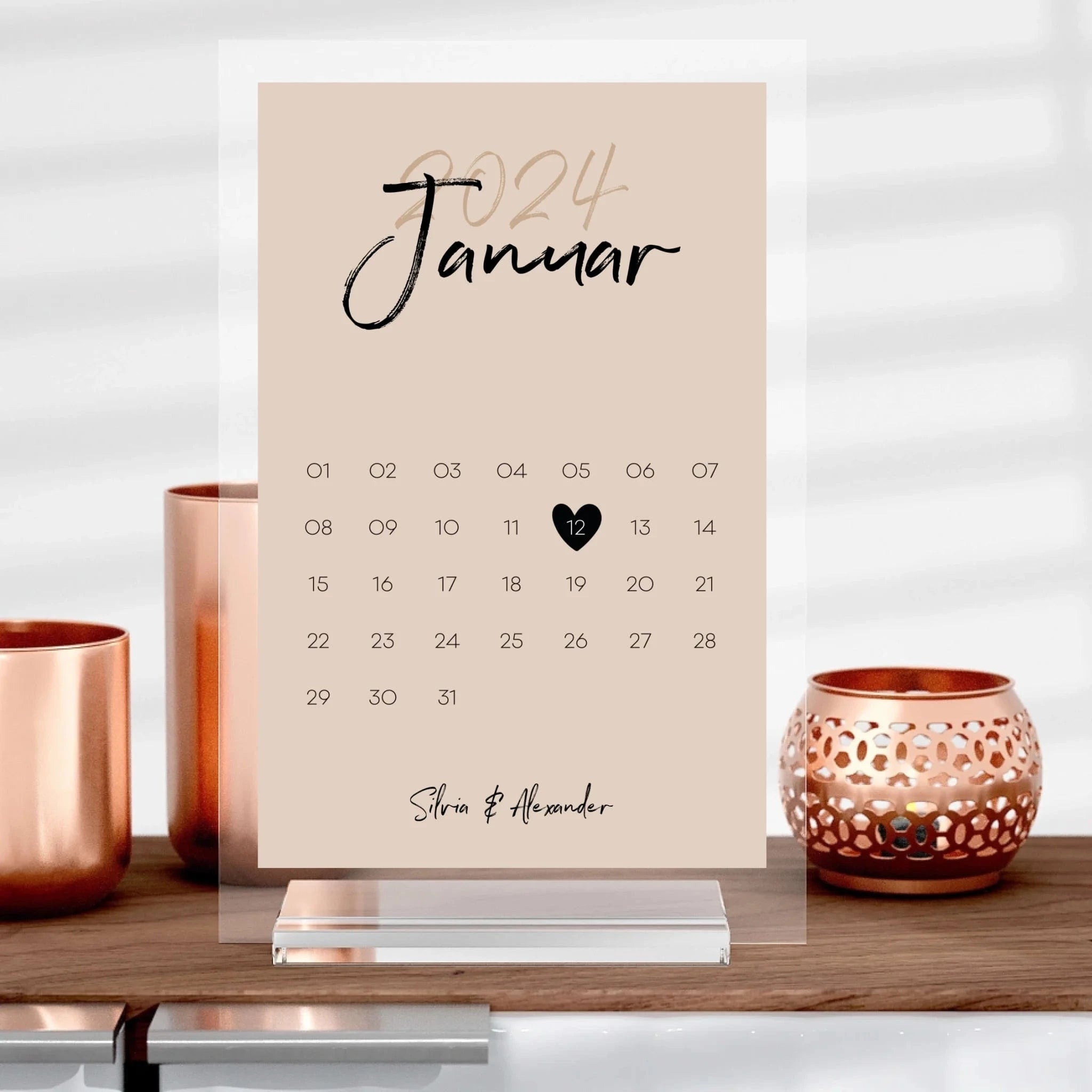 Special Date Aufsteller aus Glas - Aufsteller von Schmidt Digitaldruck GmbH