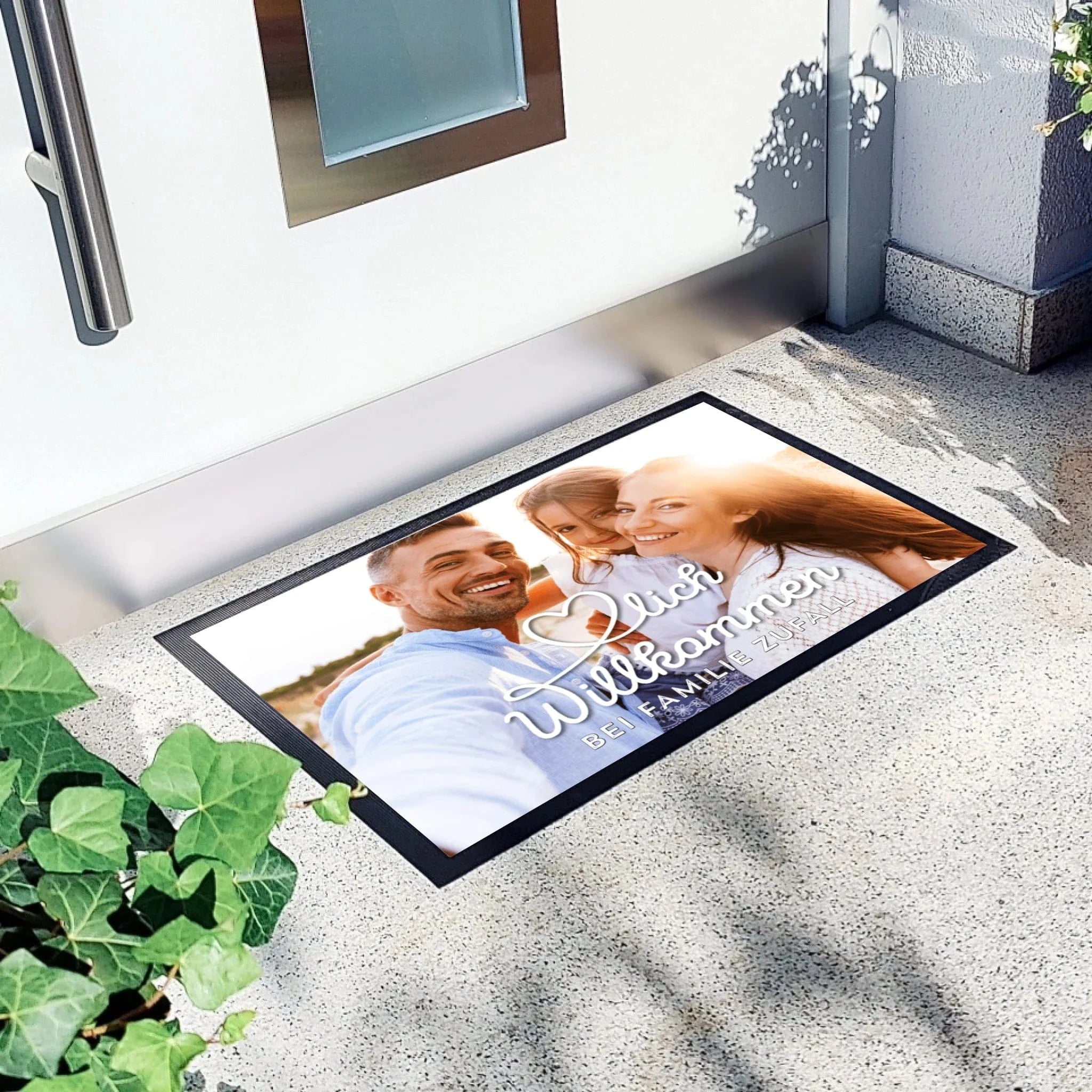 Fußmatte "Herzlich Willkommen..." - Fußmatte von Schmidt Digitaldruck GmbH
