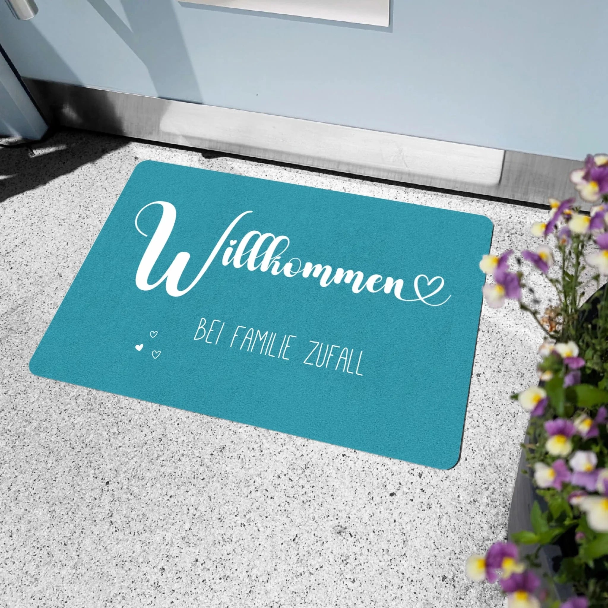 Fußmatte "Willkommen" - Fußmatte von Schmidt Digitaldruck GmbH