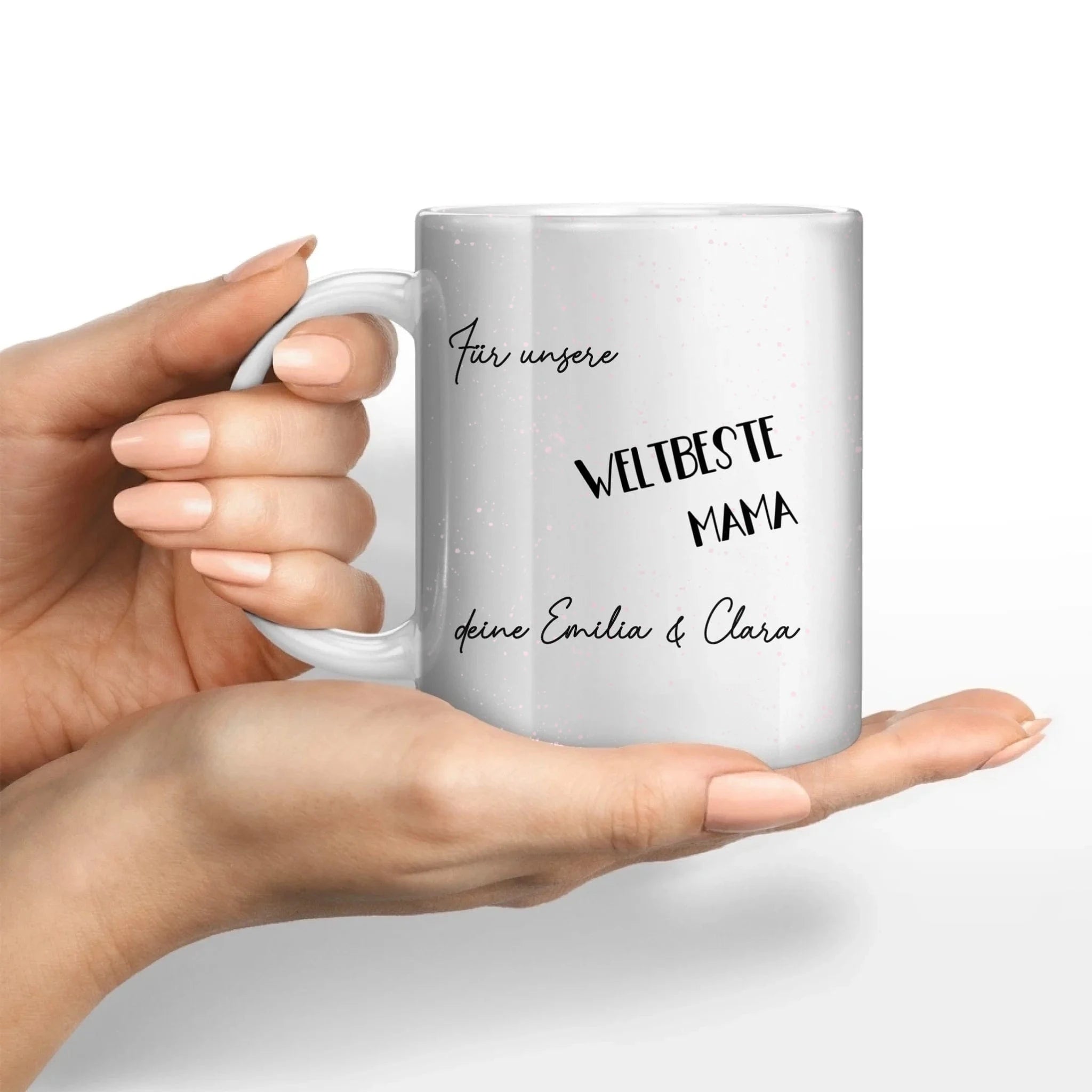 Fototasse Muttertag "Blümchen Herz" - Tasse von Schmidt Digitaldruck GmbH