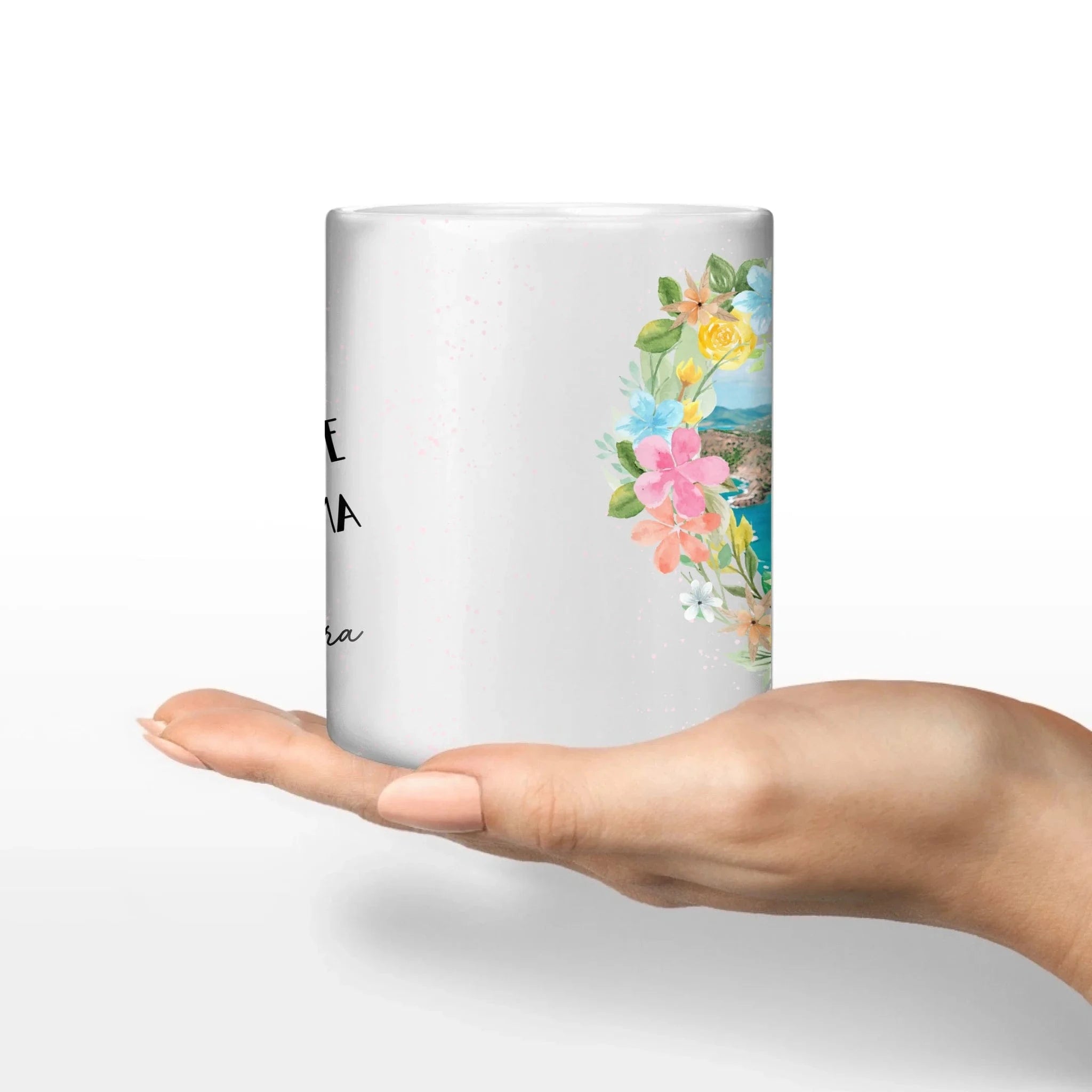 Fototasse Muttertag "Blümchen Herz" - Tasse von Schmidt Digitaldruck GmbH