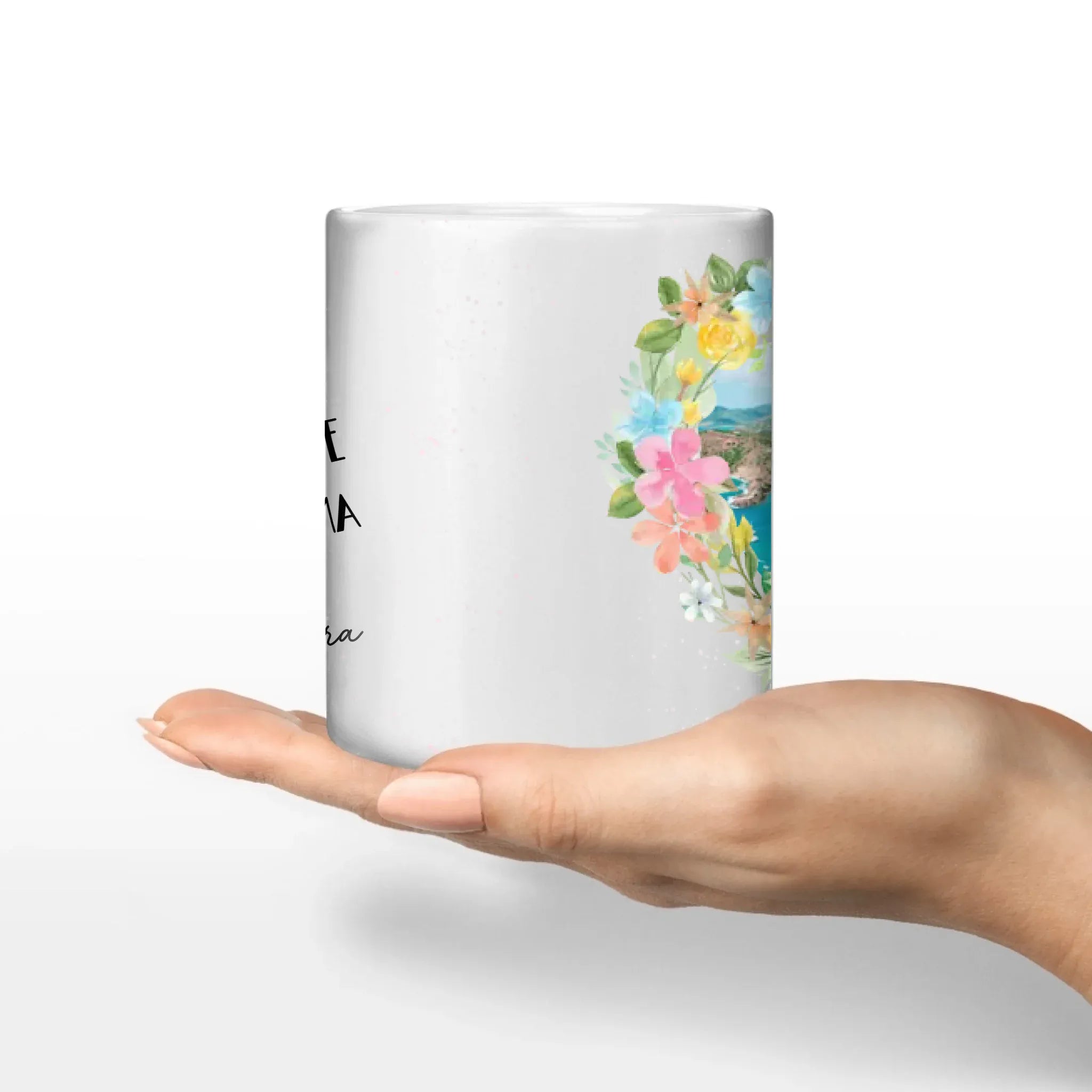 Fototasse Muttertag "Blümchen Herz" - Tasse von Schmidt Digitaldruck GmbH