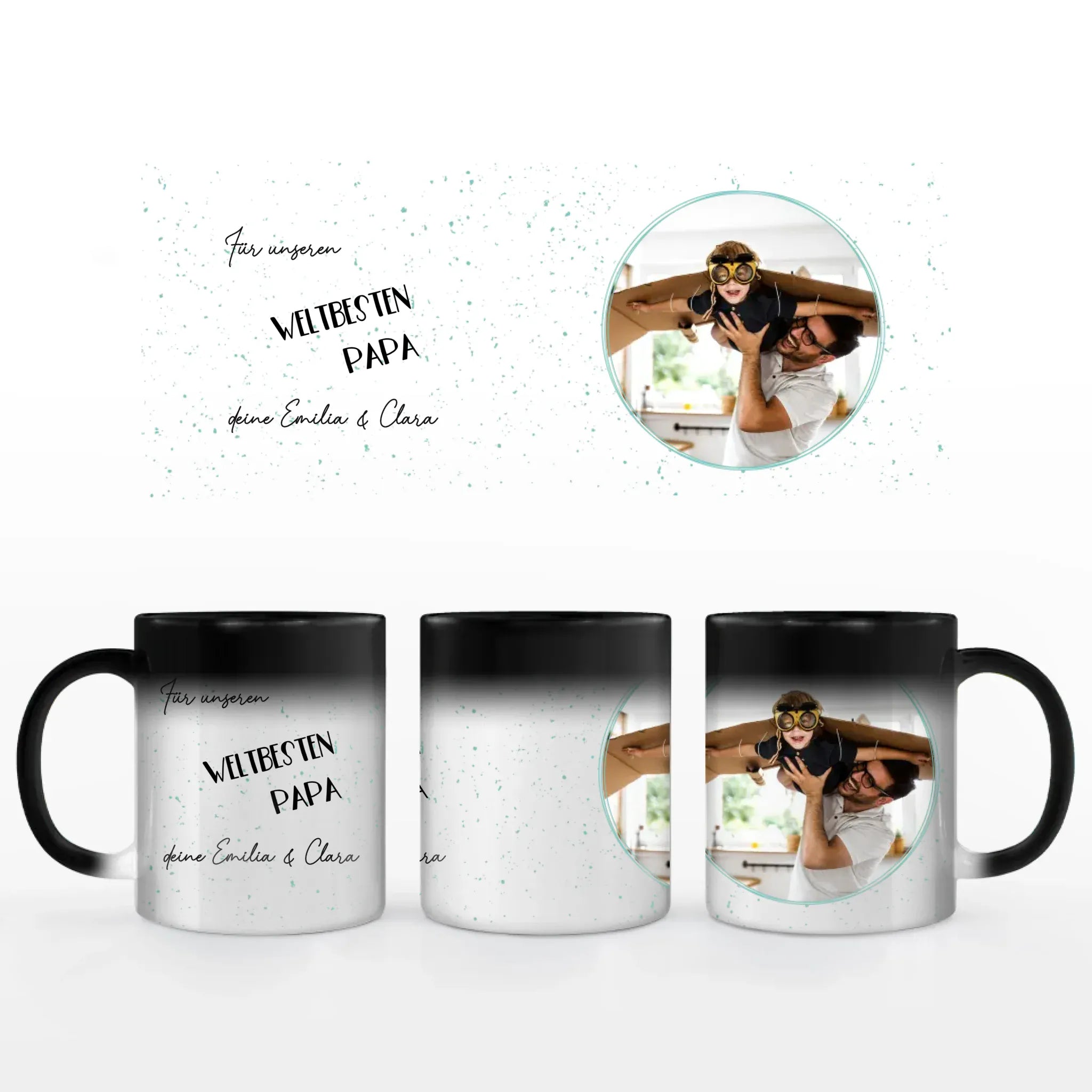 Fototasse Vatertag "weltbester Papa" - Tasse von Schmidt Digitaldruck GmbH