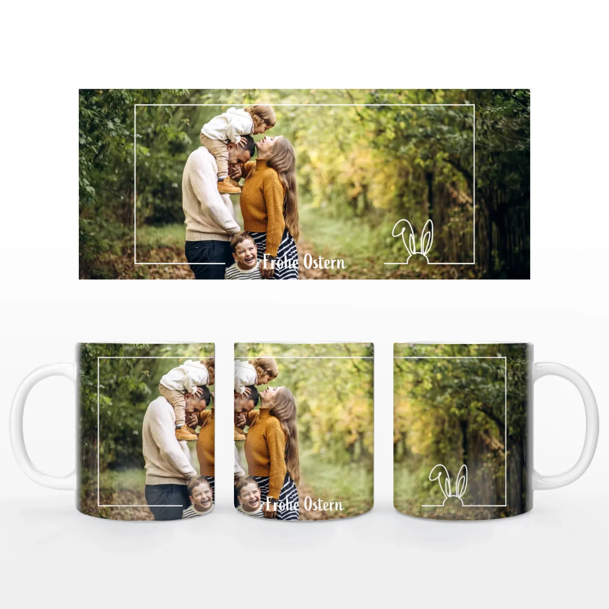 Fototasse "Ostern" - Tasse Keramik-Tasse / Weiß / 330 ml von Schmidt Digitaldruck GmbH