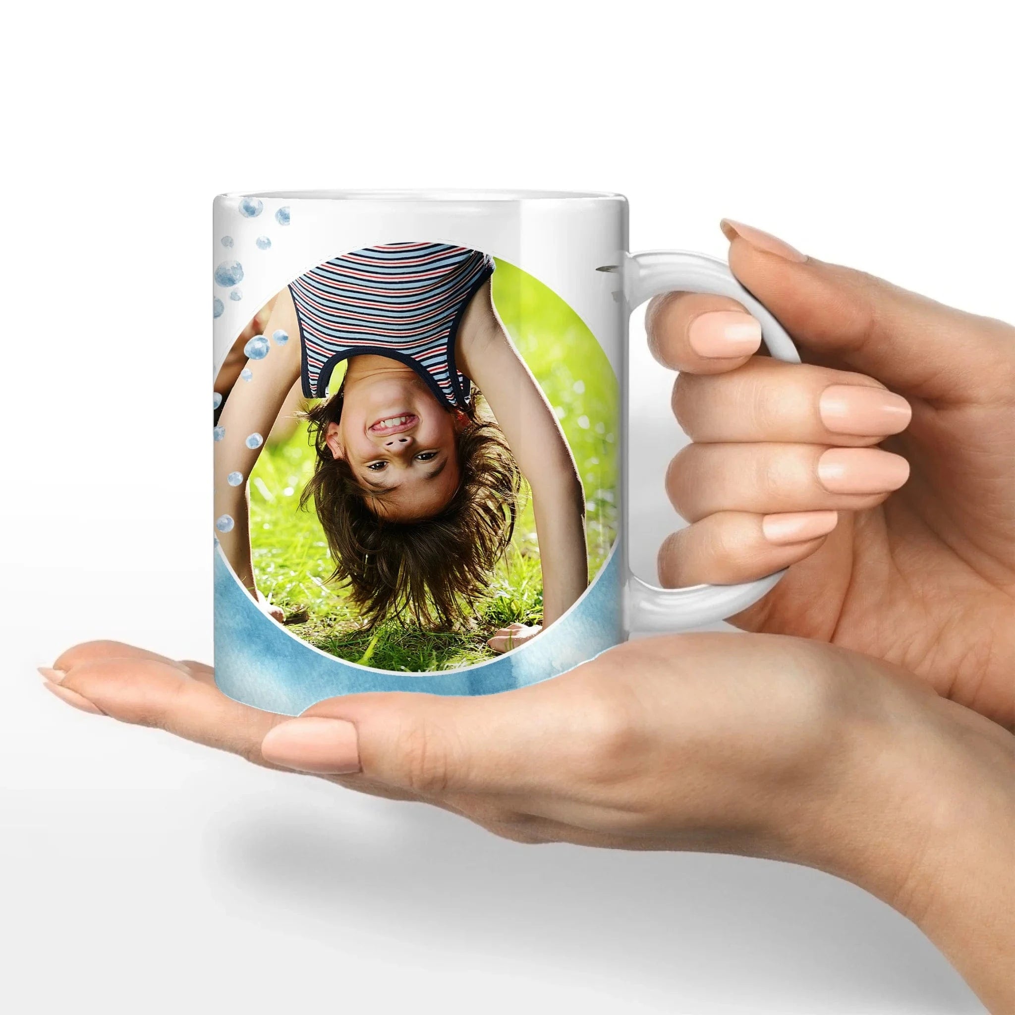 Motivtasse "Wasserwelt" - Tasse Keramik-Tasse / Weiß / 330 ml von Schmidt Digitaldruck GmbH