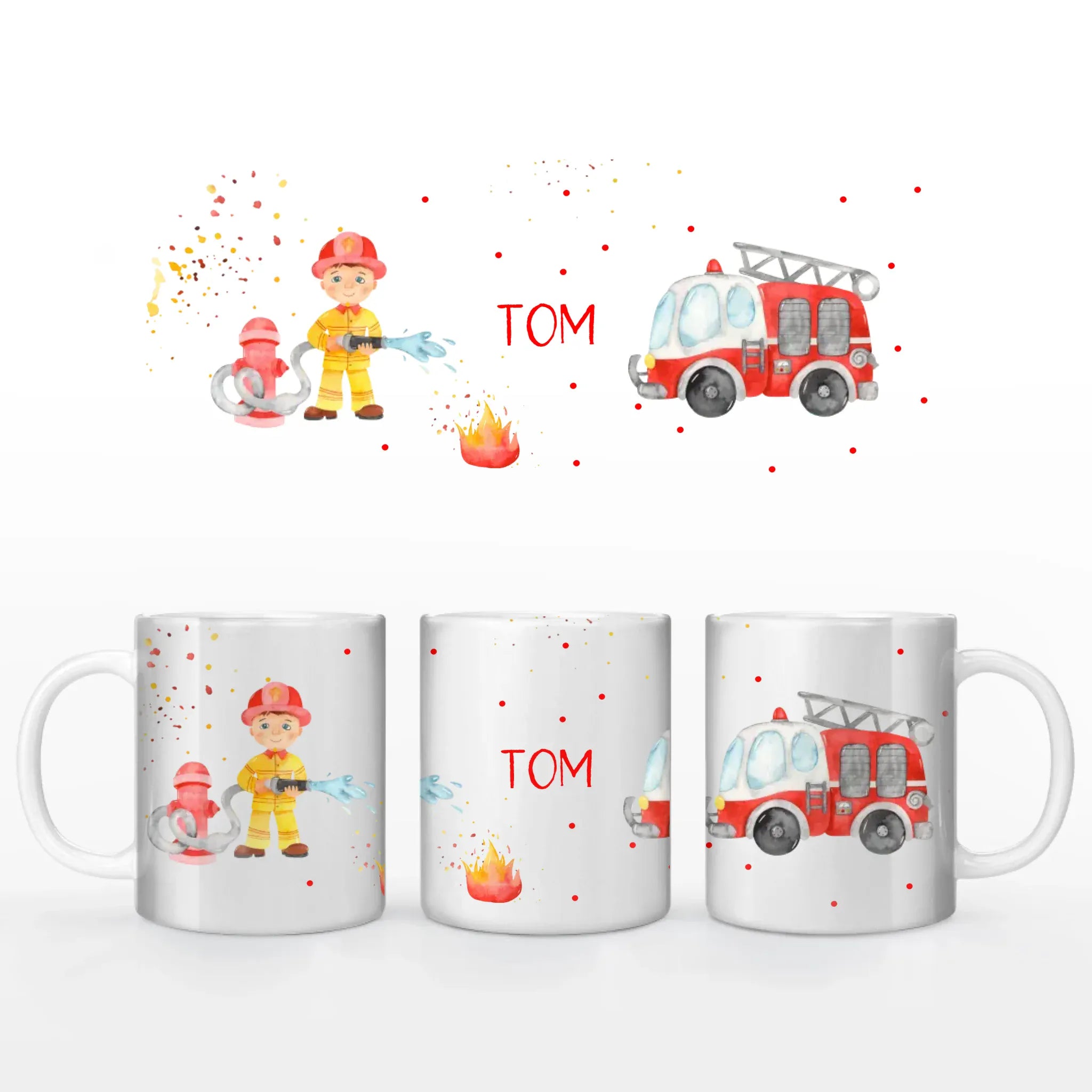 Motivtasse Feuerwehr - Tasse von Schmidt Digitaldruck GmbH