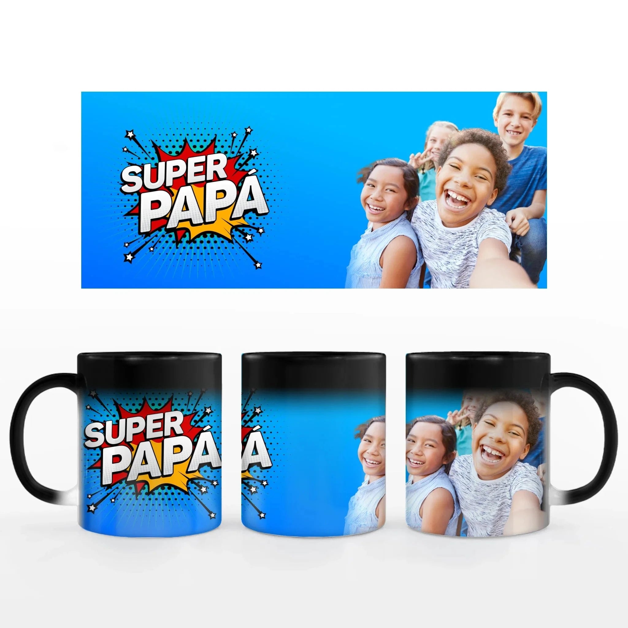 Motivtasse "SUPER PAPA" - Tasse von Schmidt Digitaldruck GmbH