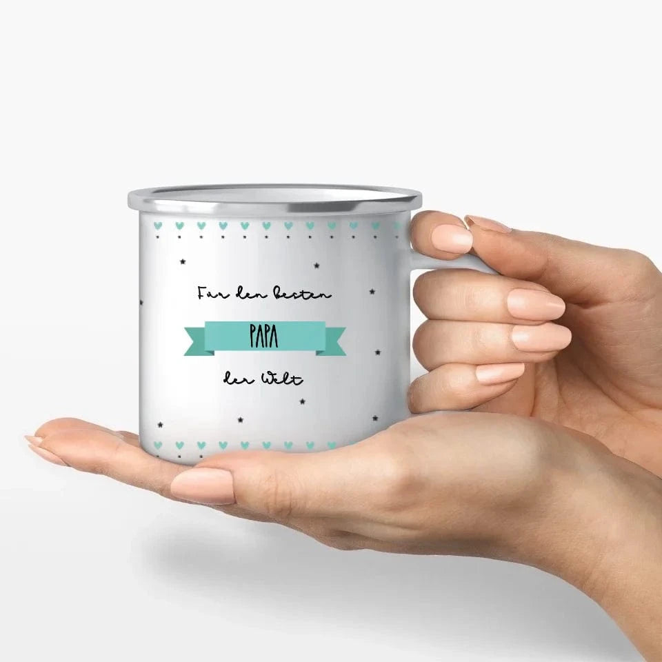 Motivtasse Vatertag "allerbester Papa" - Tasse von Schmidt Digitaldruck GmbH