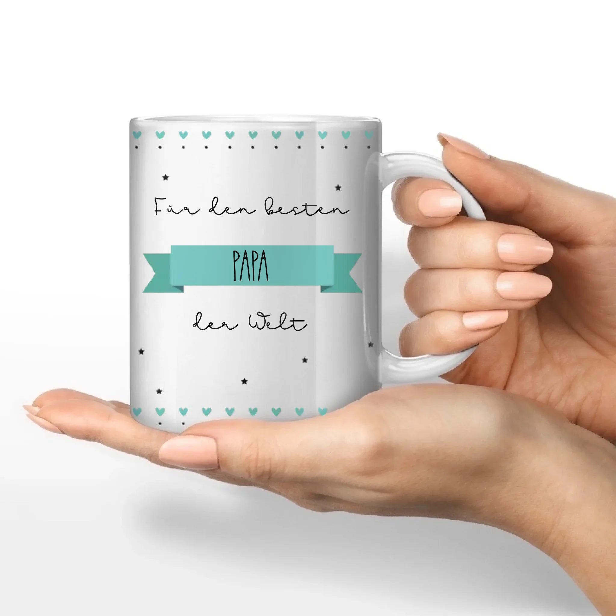 Motivtasse Vatertag "allerbester Papa" - Tasse von Schmidt Digitaldruck GmbH