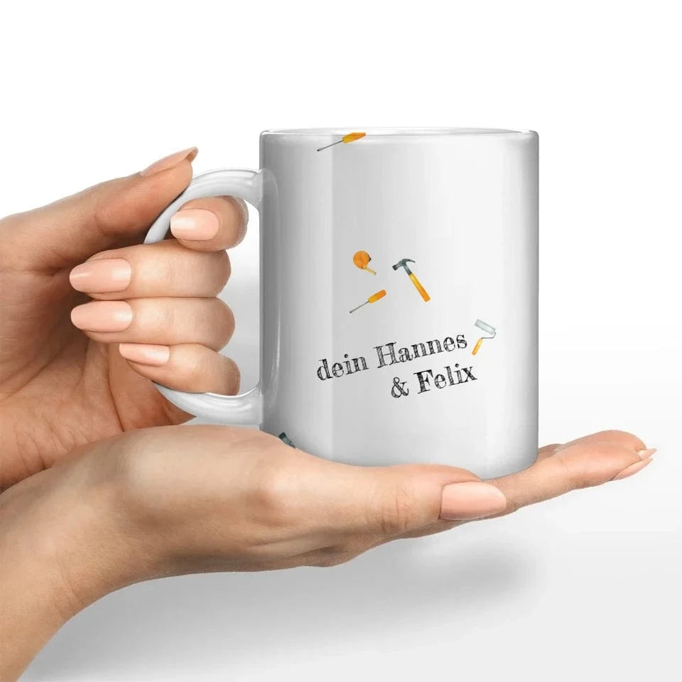 Motivtasse Vatertag "Hammer Papa" - Tasse von Schmidt Digitaldruck GmbH