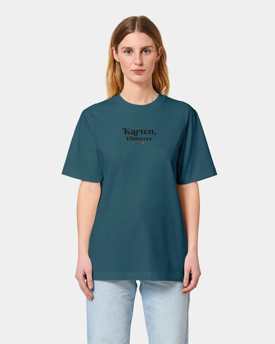 Personalisiertes T-Shirt "Karten Flüsterer" - Textil von Schmidt Digitaldruck GmbH