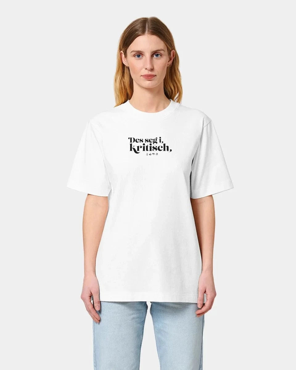 Personalisiertes T-Shirt "Watten - Des seg i kritisch" - Textil von Schmidt Digitaldruck GmbH