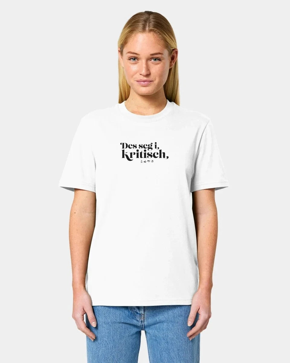 Personalisiertes T-Shirt "Watten - Des seg i kritisch" - Textil von Schmidt Digitaldruck GmbH