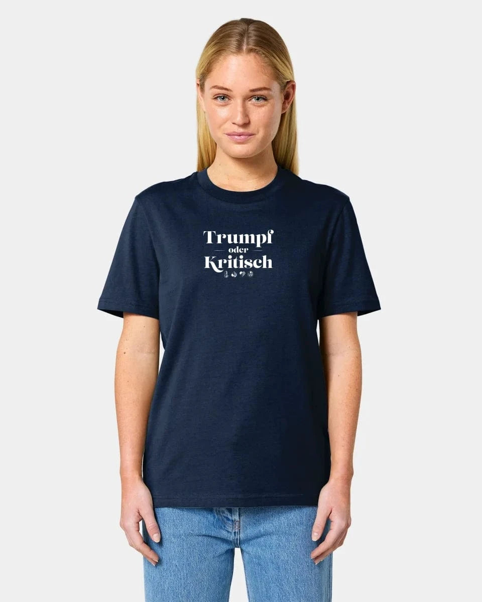 Personalisiertes T-Shirt "Watten - Trumpf oder Kritisch" - Textil von Schmidt Digitaldruck GmbH