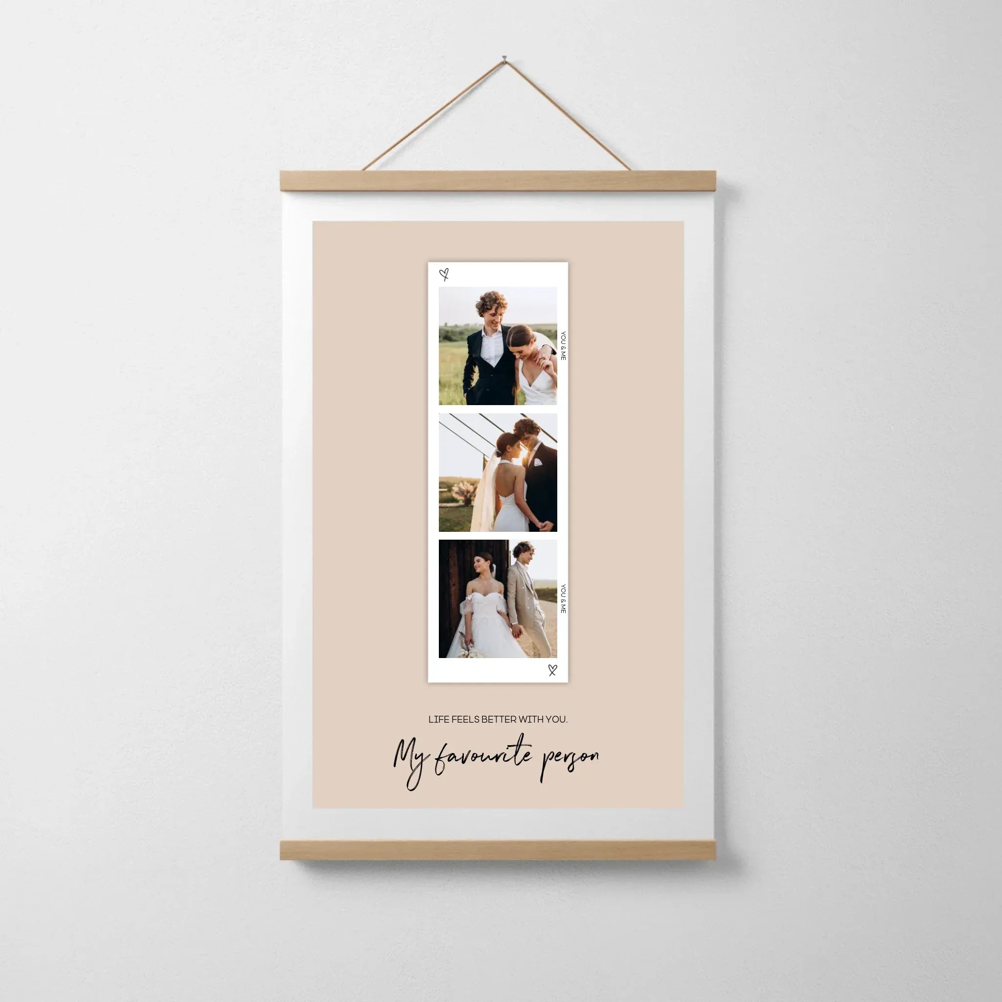 Fotostreifen - Wandbild Poster auf Canvas / Ohne / 20 x 30 cm von Schmidt Digitaldruck GmbH