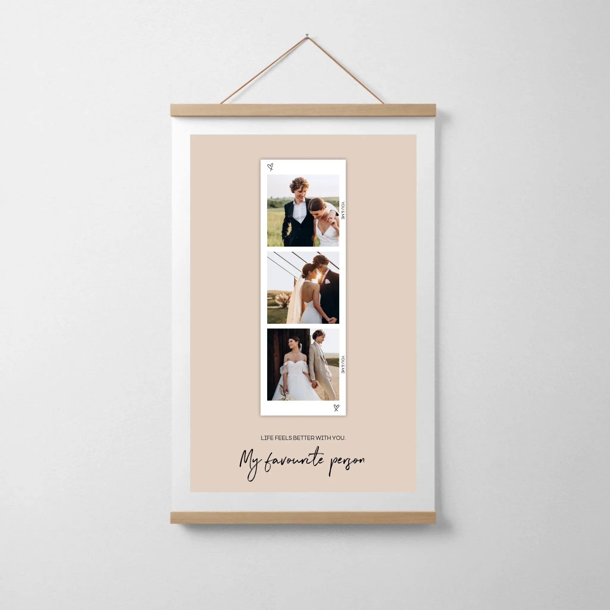 Fotostreifen - Wandbild Poster auf Fotopapier / Ohne / 20 x 30 cm von Schmidt Digitaldruck GmbH