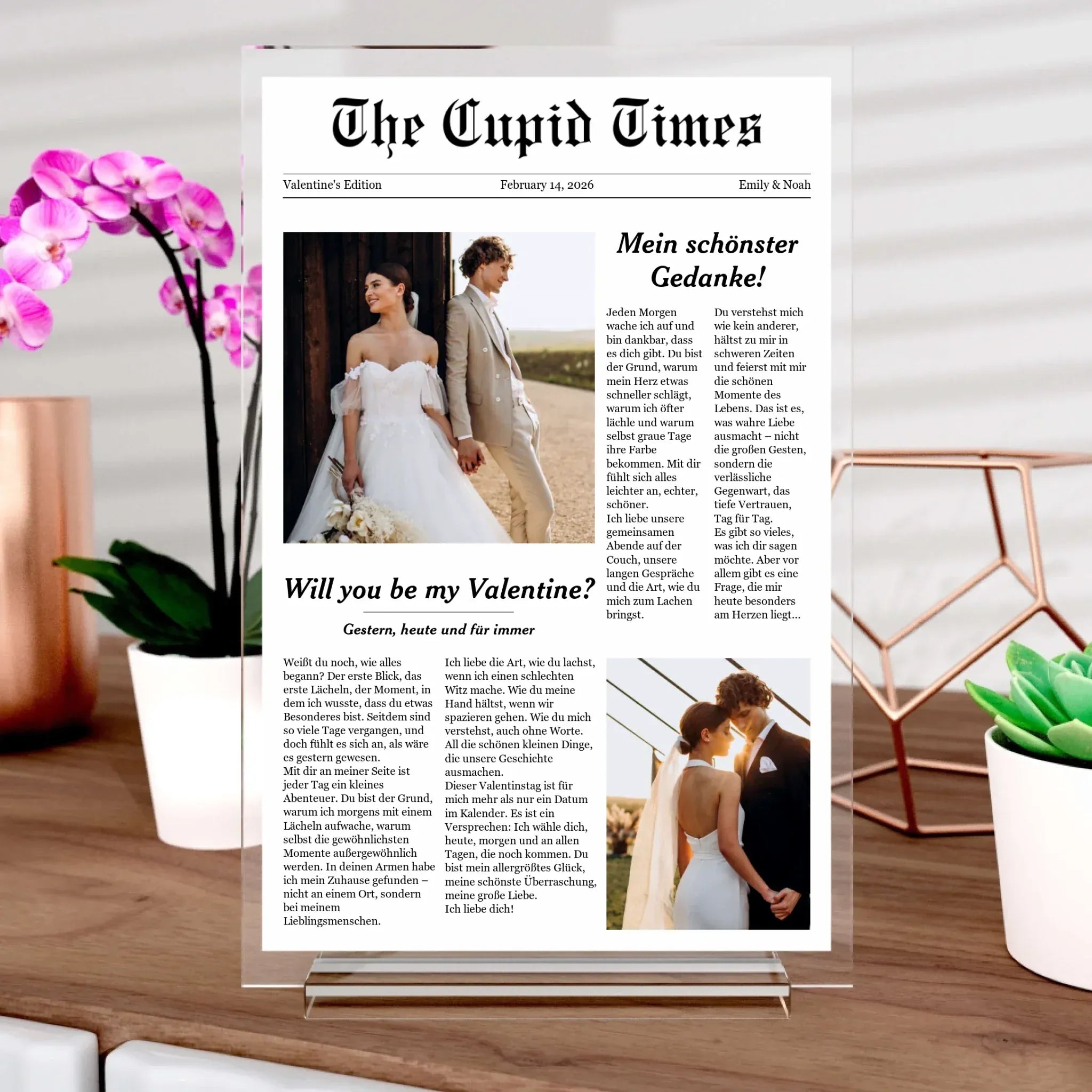The Cupid Times - Wandbild von Schmidt Digitaldruck GmbH