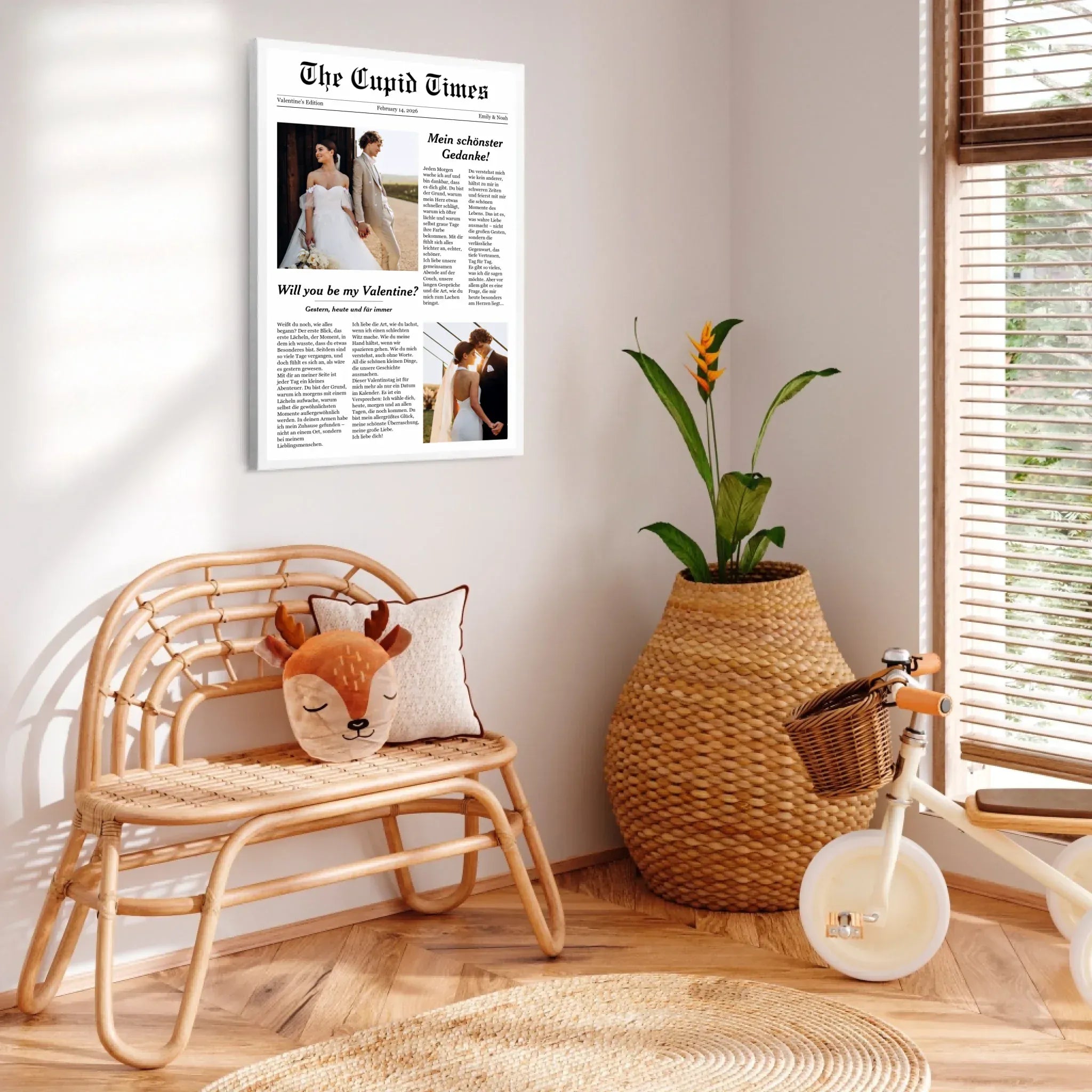The Cupid Times - Wandbild von Schmidt Digitaldruck GmbH