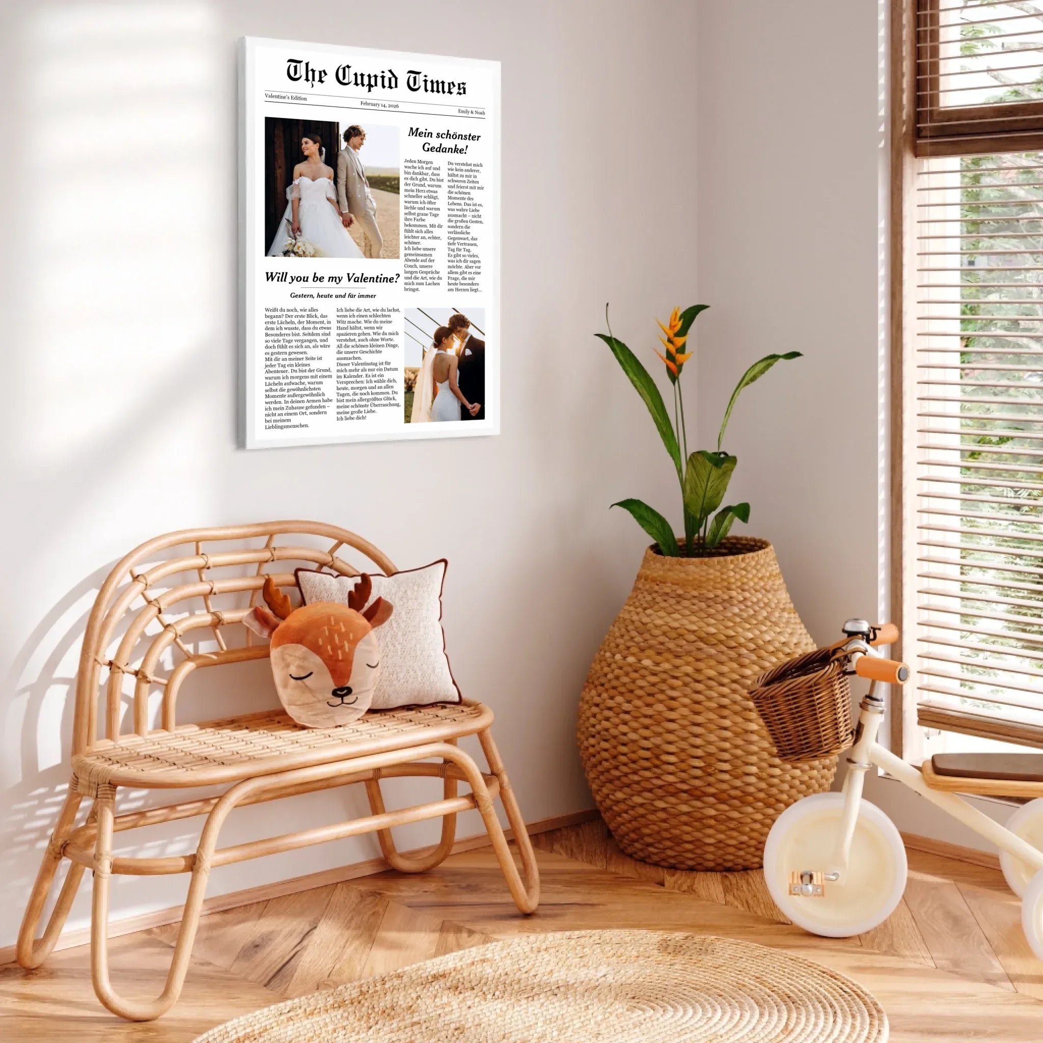 The Cupid Times - Wandbild von Schmidt Digitaldruck GmbH