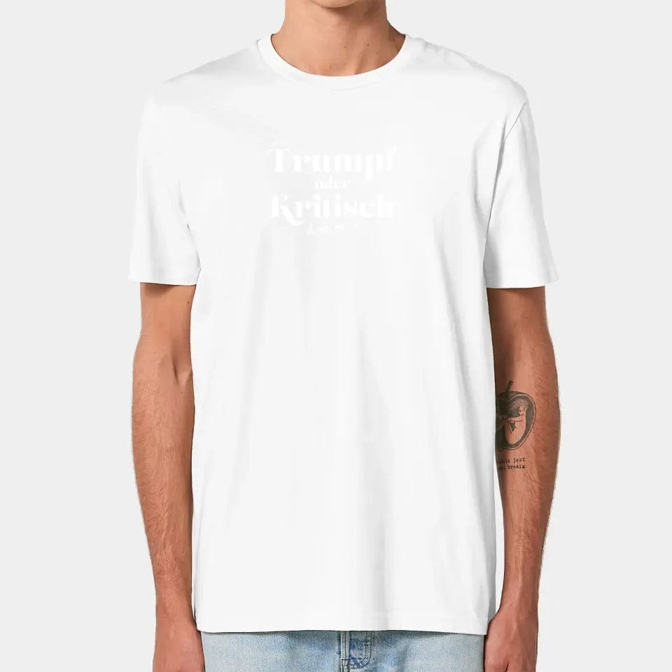 Personalisiertes T-Shirt "Watten - Trumpf oder Kritisch" - Customizer von TeeInBlue