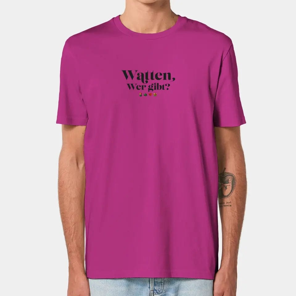 Personalisiertes T-Shirt "Watten - Wer gibt?" - Customizer von TeeInBlue
