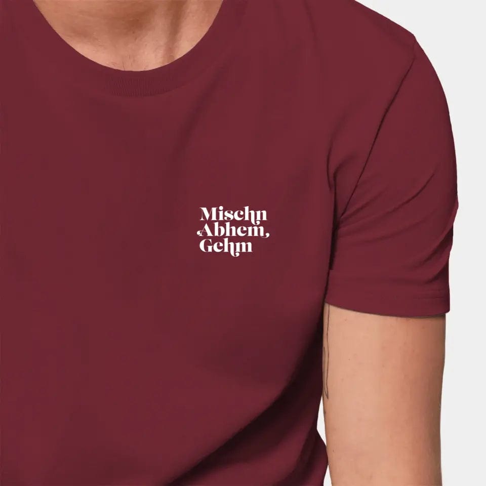 Personalisiertes T-Shirt "Kartenspiel" - Customizer Stanley/Stella Creator / burgundy / XXS von TeeInBlue