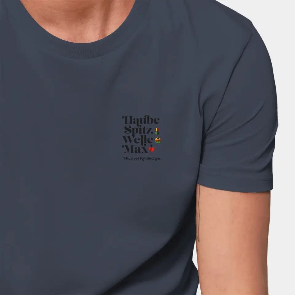 Personalisiertes T-Shirt "Watten" - Customizer Stanley/Stella Creator / india ink grey / XXS von TeeInBlue