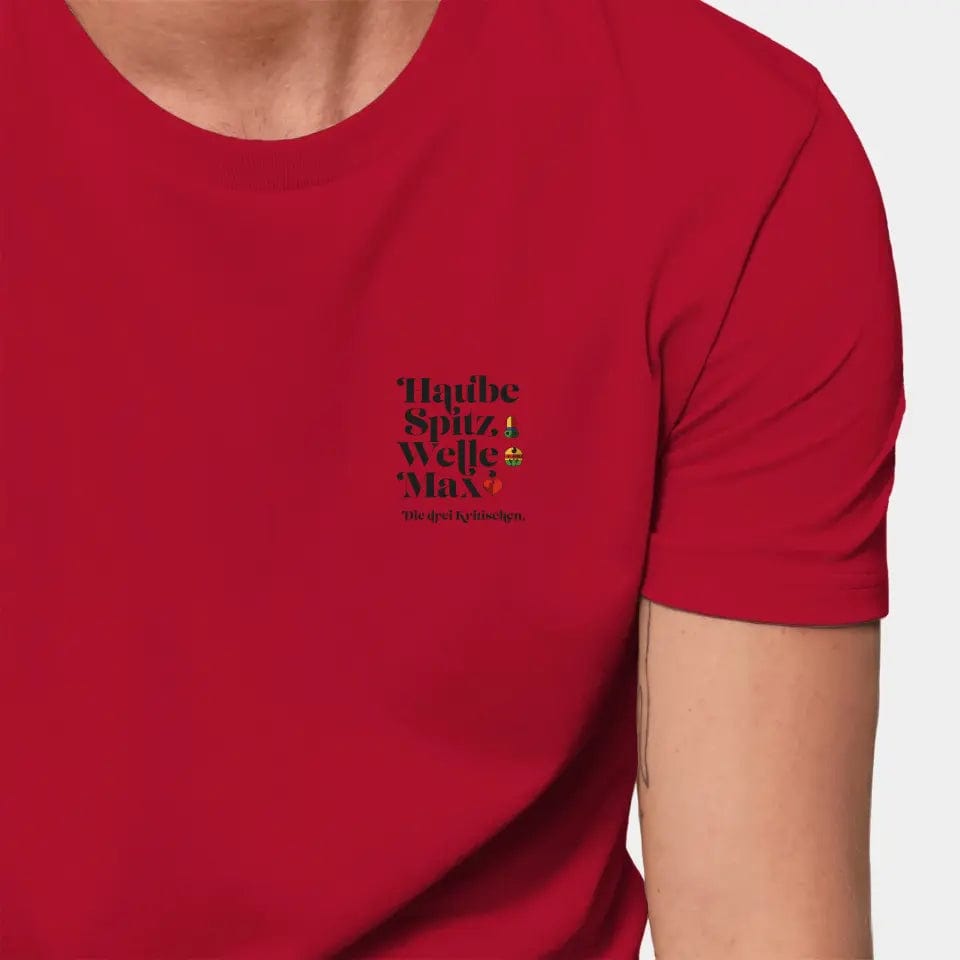 Personalisiertes T-Shirt "Watten" - Customizer Stanley/Stella Creator / red / XXS von TeeInBlue