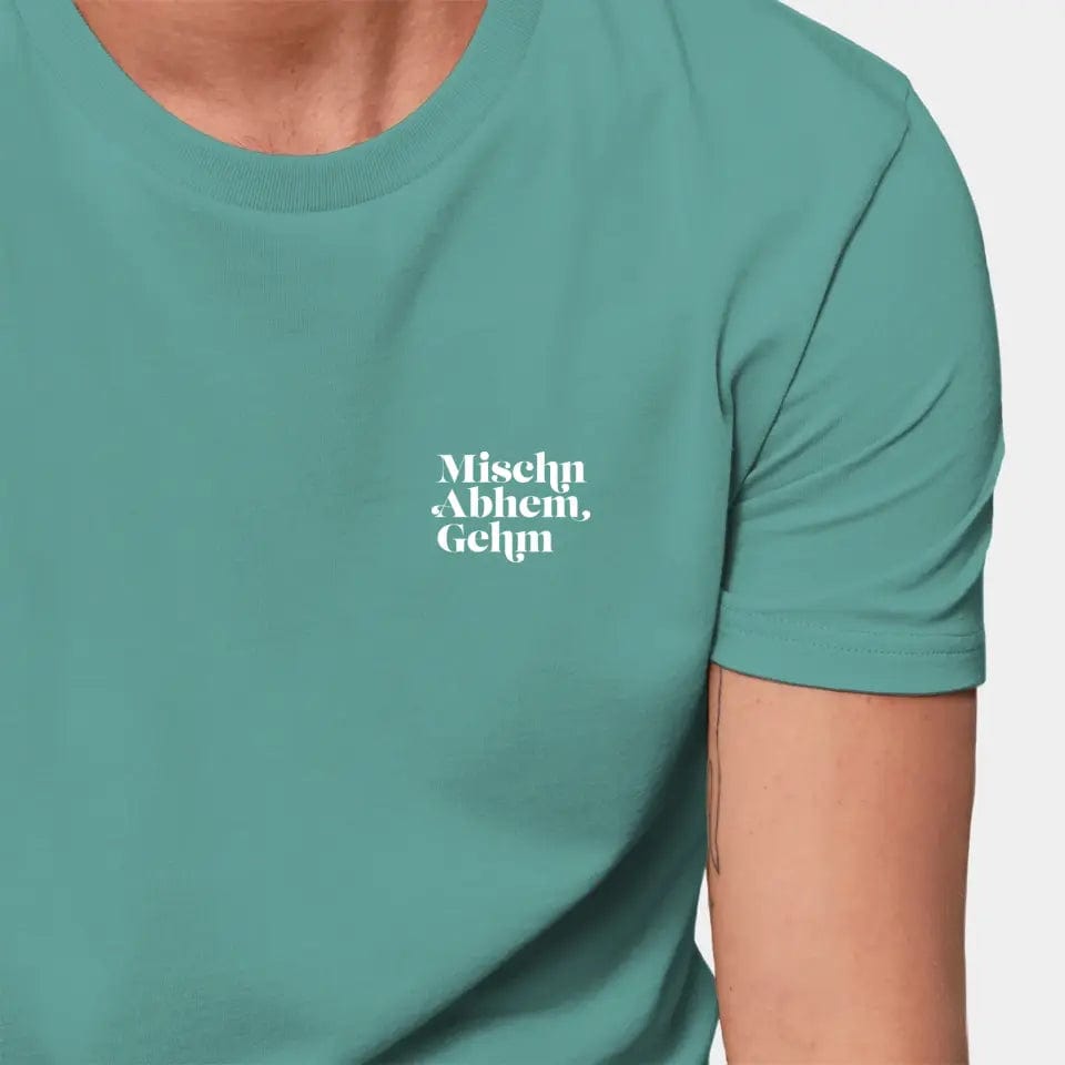 Personalisiertes T-Shirt "Kartenspiel" - Customizer Stanley/Stella Creator / teal monstera / XXS von TeeInBlue