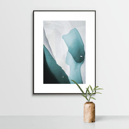Wandkunst "Eisscholle" im Nielsen-Rahmen - von FOTO.online