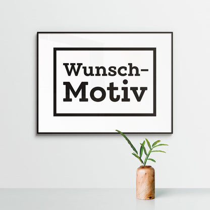 Wandkunst mit eigenem Motiv, Foto oder Bild im Nielsen-Rahmen - von FOTO.online